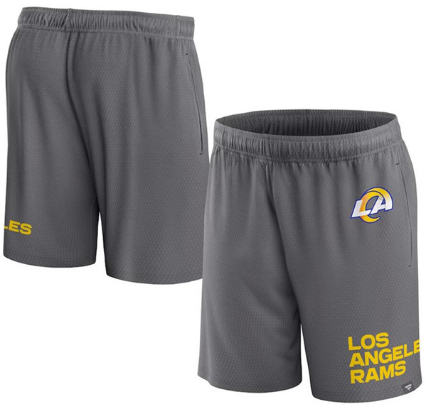 Men's Los Angeles Rams Gray Shorts